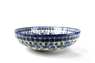 B91 Bunzlau Serveer Schaal 1985X Ø 22,5 cm Serveer Schaal Ø 22,5 cm